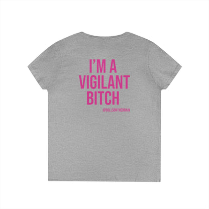 BITCHilante V-Neck Tee