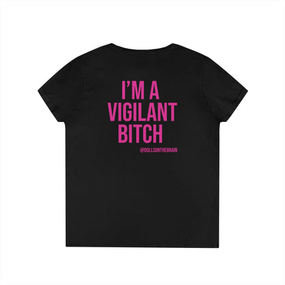 BITCHilante V-Neck Tee