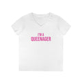 QUEENAGER V-Neck Tee