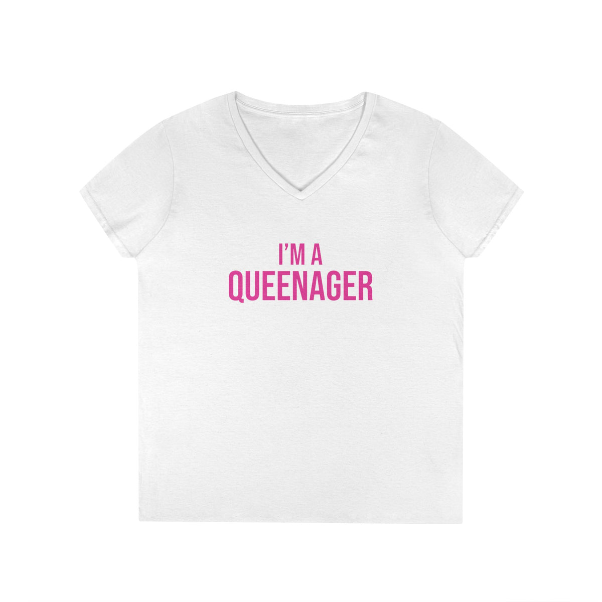 QUEENAGER V-Neck Tee