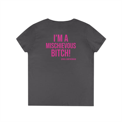 BITCHievous V-Neck Tee
