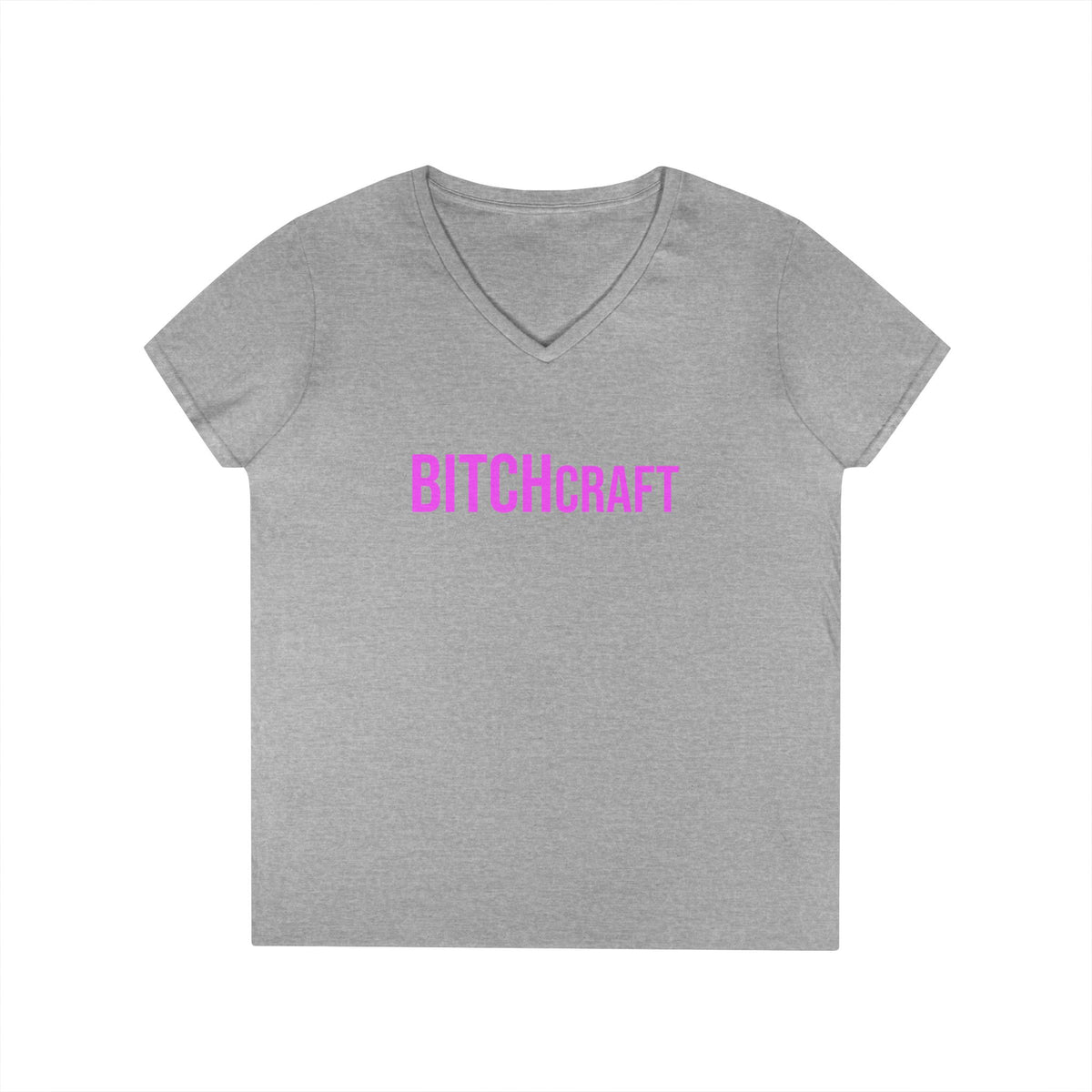 BITCHcraft V-Neck Tee