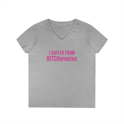 BITCHophrenia V-Neck Tee