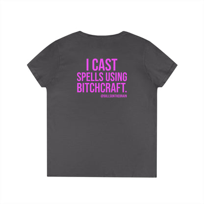 BITCHcraft V-Neck Tee