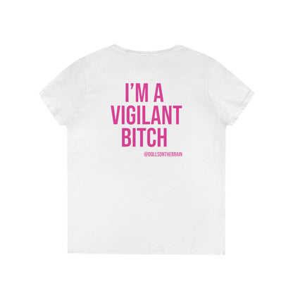 BITCHilante V-Neck Tee