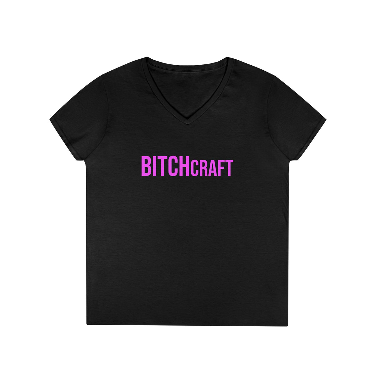 BITCHcraft V-Neck Tee