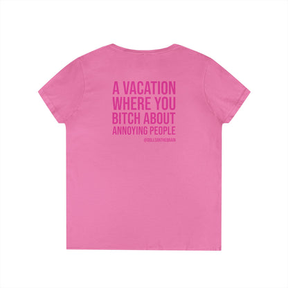 AirBITCHnBITCH V-Neck Tee