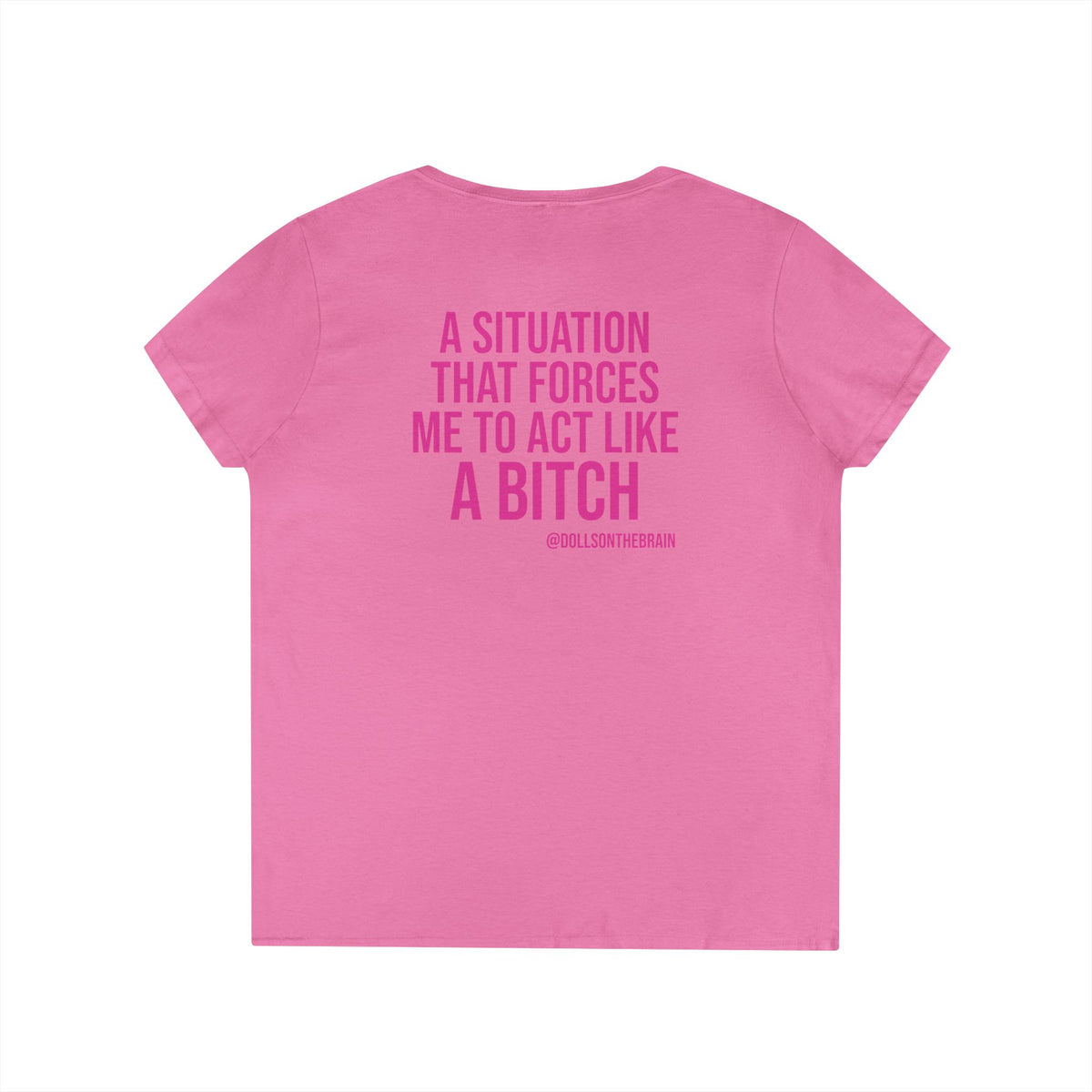 BITCHuation V-Neck Tee