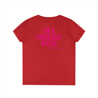 FaBITCHulous V-Neck Tee