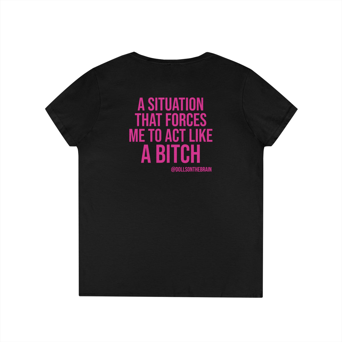BITCHuation V-Neck Tee