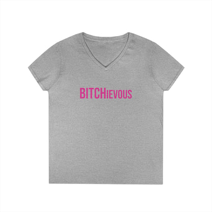 BITCHievous V-Neck Tee