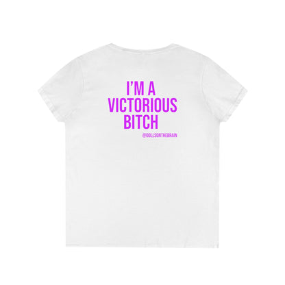 BITCHtorious V-Neck Tee