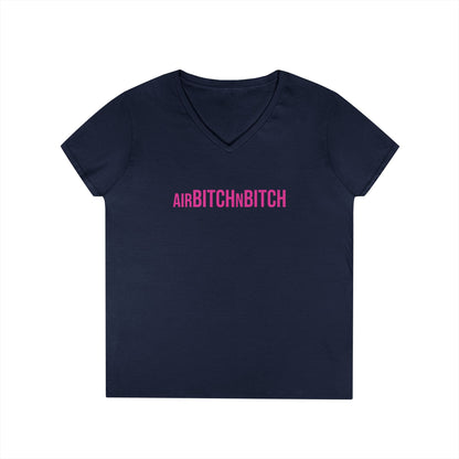AirBITCHnBITCH V-Neck Tee