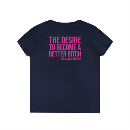 AmBITCHous V-Neck Tee
