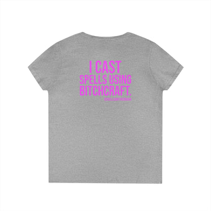 BITCHcraft V-Neck Tee