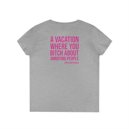 AirBITCHnBITCH V-Neck Tee