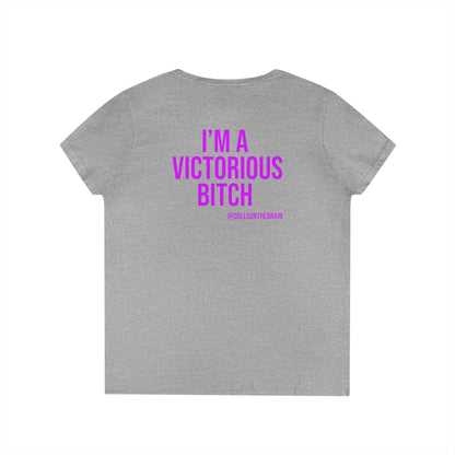 BITCHtorious V-Neck Tee