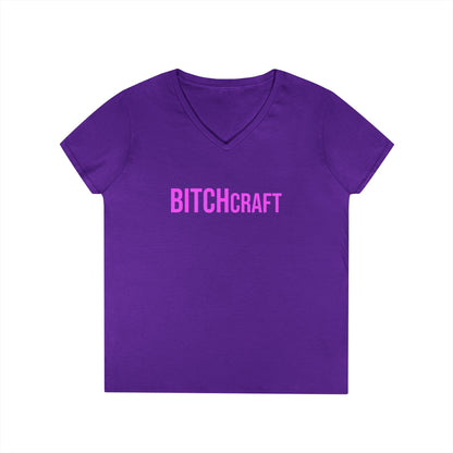 BITCHcraft V-Neck Tee
