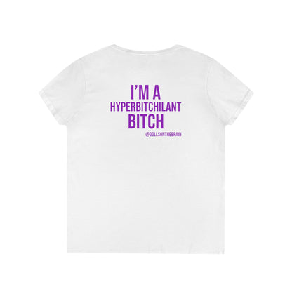 HyperBITCHilant V-Neck Tee