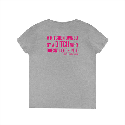 BITCHen V-Neck Tee
