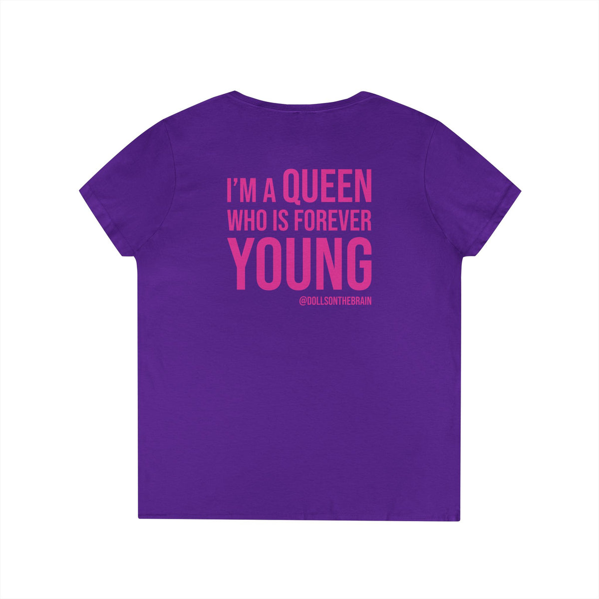 QUEENAGER V-Neck Tee