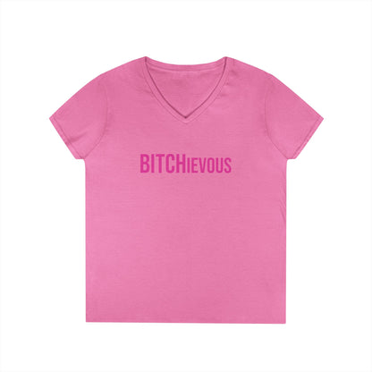 BITCHievous V-Neck Tee