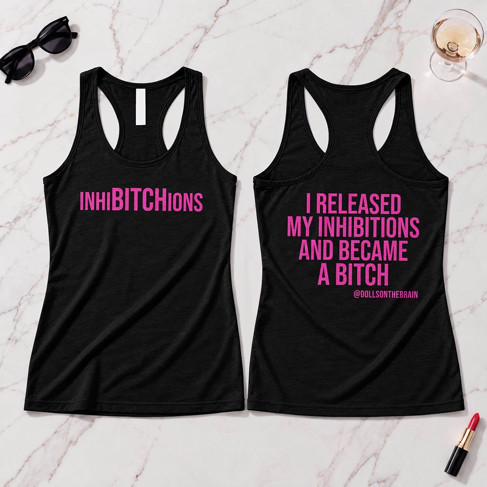 InhiBITCHions Tank Top