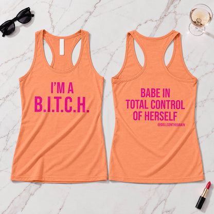 B.I.T.C.H. #1 Tank Top