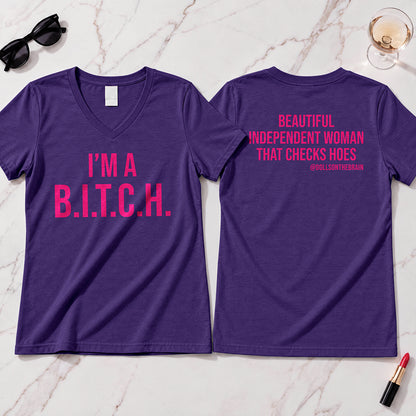 B.I.T.C.H. #2 V-Neck Tee